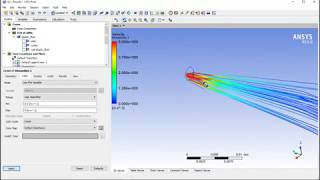 Plastic Extrusion Velocity analysis ANSYS FLUENT [upl. by Rosa]