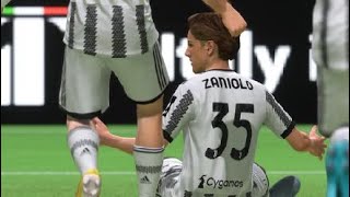 FIFA 23 Niccolò Zaniolo powershot da lontano  GOL [upl. by Leirol616]