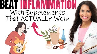 Top AntiInflammatory Supplements How to REDUCE INFLAMMATION and Boost Your Health  Dr Taz [upl. by Erina]