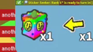 POV Getting Early Sticker Planter From Quest RANK 5  Bee Swarm Simulator [upl. by Nyledam545]