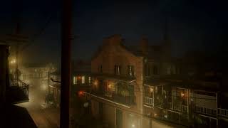 Breathtaking Balcony Views of Saint Denis  RDR2 Ambience [upl. by Aitan]