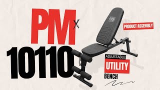 Marcy Adjustable Utility Bench PM10110 Assembly Help Video [upl. by Pietro182]