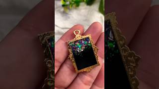 DIY Epoxy Resin Jewellery Resin Jewellery Making resinart resintutorials shorts foryou [upl. by Ermengarde560]