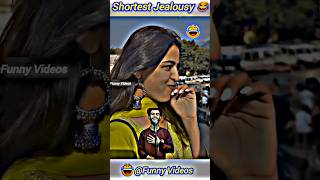 Shortest Jealousy 😂 short funny comedy shorts [upl. by Seiuqram775]