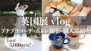 【おでかけvlog】三越英国展2022行ってきた！【購入品紹介5千円以下プチプラコーデポトレ撮影】 [upl. by Clerc]