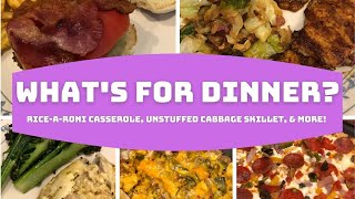 Whats For Dinner 148  NEW RiceARoni Casserole Recipe  Easy Dinner Ideas [upl. by Crandell565]