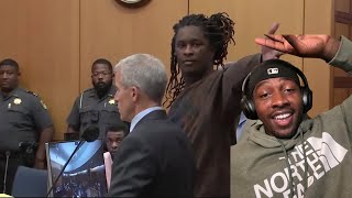 Young Thug’s Heartfelt Court Speech on Accountability REACTION [upl. by Aserahs]