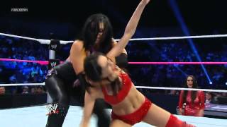 WWE Smackdown 100413  Aksana vs Brie Bella [upl. by Arther]