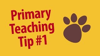 Primary Teaching Tip Starting Routine [upl. by Ymiaj993]