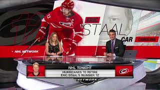 Eric Staal Announced Retirement from NHL [upl. by Nosrak249]