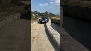 Driving Skills Car Driving Tips A smooth and flowing singlesided bridge 😱 viral skills shorts [upl. by Camel]