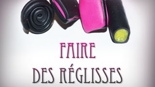 ✐ Faire des reglisses ✐ [upl. by Biddy]