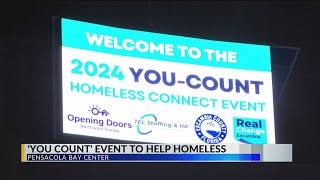 YouCount Homeless Connect Event provides homeless with valuable community resources [upl. by Rahal822]