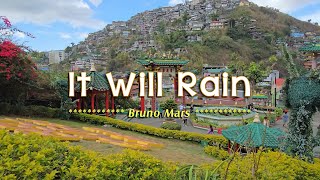 IT WILL RAIN  Karaoke Version  in the style of Bruno Mars [upl. by Emilee547]