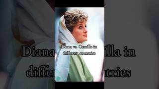 Diana and Camilla in different countries💖👸🏼 diana princessdiana fypシ゚viral shorts royalfamily [upl. by Sidras]