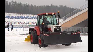 BELARUS МСУ622 Аналогов нет ОБЗОР снегоуплотнительной машины [upl. by Inimod]