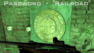 Fallout 4  Road To Freedom Password quotRailroadquot [upl. by Elyse]