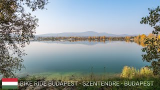 Bike ride BudapestSzentendreBudapest DJI Osmo Action 5 Pro 4K Hyperlapse [upl. by Chlores]