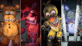 FNAF Security Breach RUIN  Withered Animatronics [upl. by Georgi]