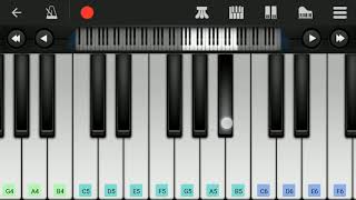 Pudhu vellai mazhai song  Roja  Easy piano tutorial  AR Rahman [upl. by Yra]