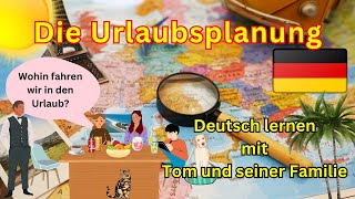 Deutsch lernen mit Dialogen  Learning german with stories  deutschlernen  Duits leren [upl. by Macgregor]