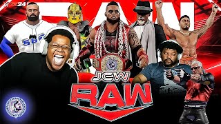 Monday Night Raw  Week 11  WWE 2K24 Universe Mode JCW Storyline [upl. by Spada]