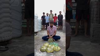 Water Polythene Challenge funny challenge short funny [upl. by Koffman703]