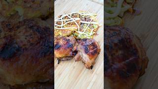 Perfect Okonomiyaki with Teriyaki Chicken Thighs [upl. by Muriel]