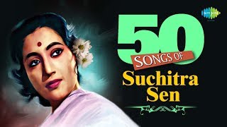 Top 50 Songs Of Suchitra Sen  50 সংস অফ সুচিত্রা সেন  HD Songs  One Stop Jukebox [upl. by Nwhas]