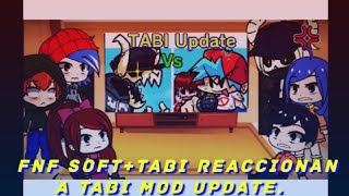 Fnf SoftTabi reaccionan a TABI MOD UPDATE [upl. by Rocco687]