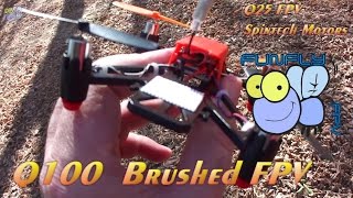 Q100 Brushed FPV Frame [upl. by Arac53]