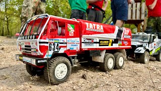 RC TATRA 815 DAKAR TRUCK RALLY 1986 [upl. by Nema]