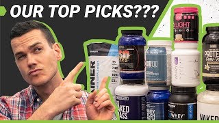 Best Whey Protein Powders Top 8 Picks for Muscle Gain Weight Loss and More [upl. by Atinor929]