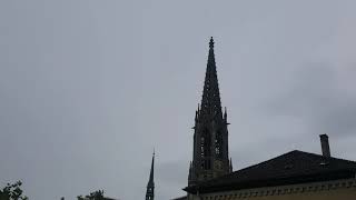 Die Glocken von der Gedächtniskirche zu Speyer Sonntageinläuten [upl. by Anitra640]