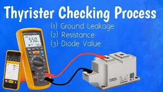 How to test Thyristor by Multimeter [upl. by Odravde9]