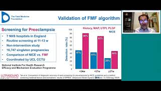 Predicción y Prevención de Preeclampsia Kypros Nicolaides ISUOG 2018 [upl. by Nylia]