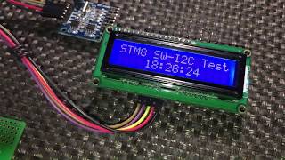 STM8S Software I2C Example  DS1307 [upl. by Jaquelin]