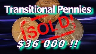 1982  1983 Transitional Copper Lincoln Pennies Sell for Big Money at ANA Event [upl. by Carver903]