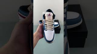 Air Jordan 1 Low SE Motion White Armory Navy Aegean Storm HM3711144 [upl. by Anuahsar]