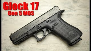 Glock 17 Gen 5 MOS First Shots [upl. by Ylimme]