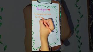 Teachers day letter 💌 making letter for teachers dayletter writing celebrate teachers day [upl. by Nageet]