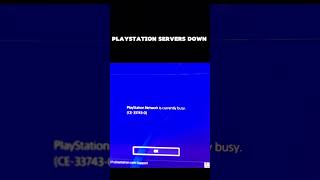 PlayStation servers down October 1 [upl. by Kristel]