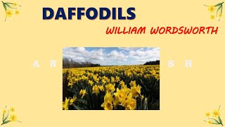 Explanation of the poem Daffodils by William Wordsworth [upl. by Wilhide]