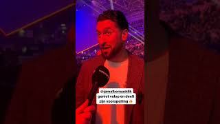 Jamal Ben Saddik about Rico Verhoeven vs Levi Rigters Glory Collision 7 [upl. by Annirac]