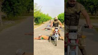 Honda 125 Vs 70 shorts youtubeshorts youtubecreator shortsfeed armylover short viral [upl. by Jodi127]