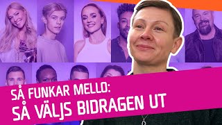 Så väljs Melodifestivalens bidrag ut [upl. by Krishna]