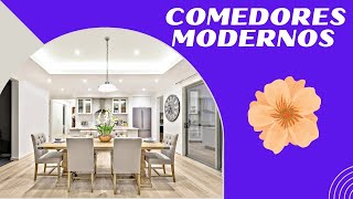 👉 31 IDEAS de COMEDORES MODERNOS Y ELEGANTES DINNING ROOMS 2022👈 [upl. by Revell]