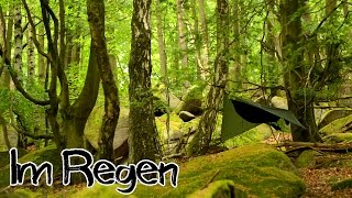 Übernachtung im regnerischen Wald [upl. by Anuahsed]