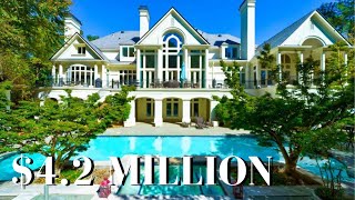 42M Atlanta Mansion in Alpharetta GA I Atlanta Luxury Homes For Sale I Atlanta Real Estate [upl. by Adnarym]