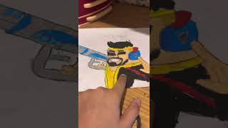 Techno gamerz Battle stars Drawing battlestar Tech boy [upl. by Lladnarc219]